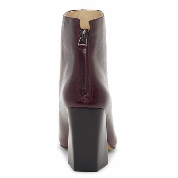 Vince Camuto Burgundy Saavie Ankle Boot 